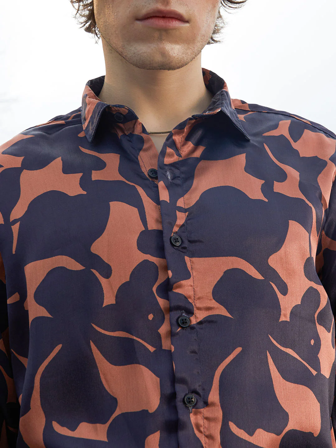 Botanical Imprint Shirt - Image 7
