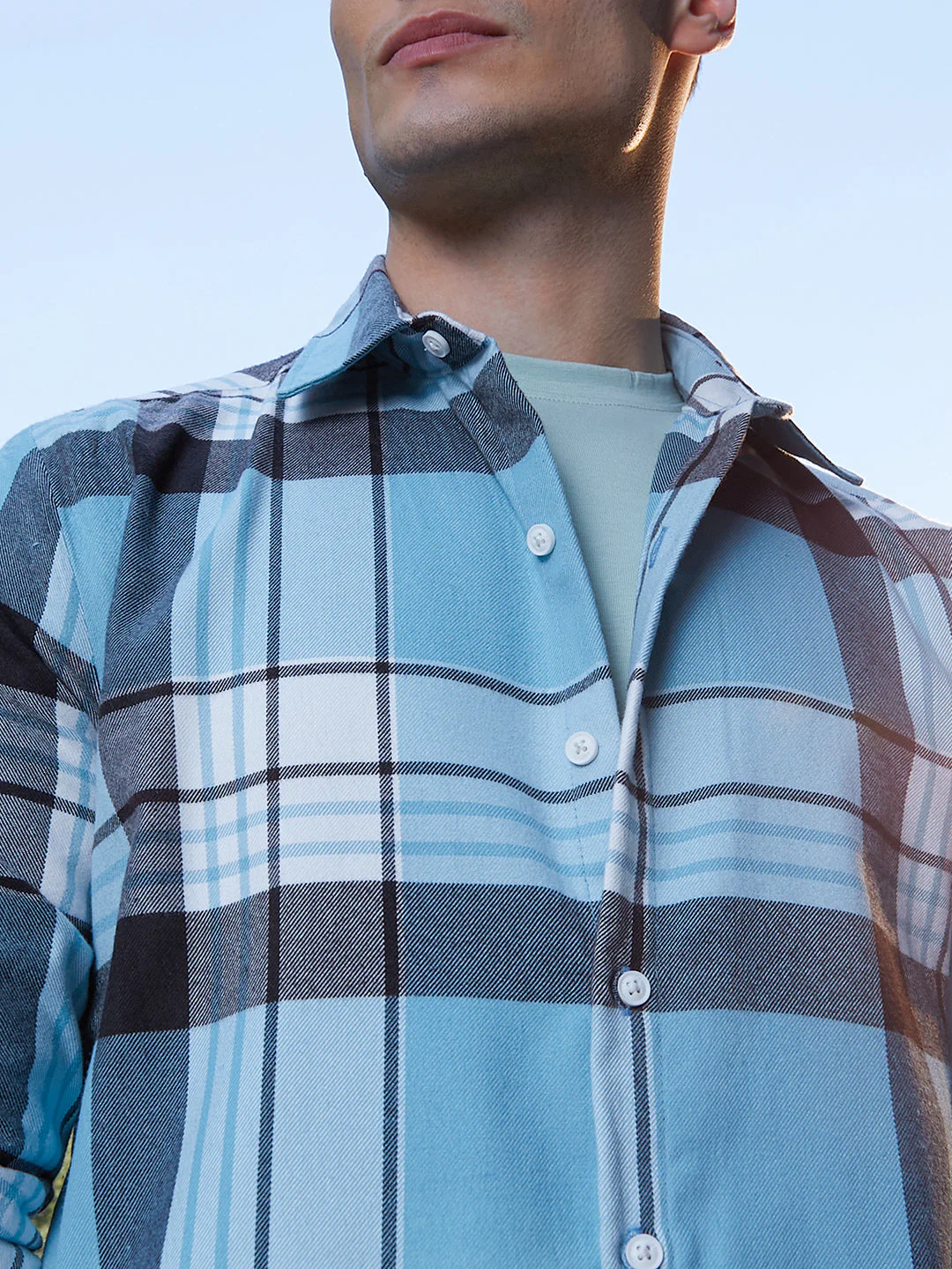 Maxi-Plaid Relaxed Shirt - Image 7