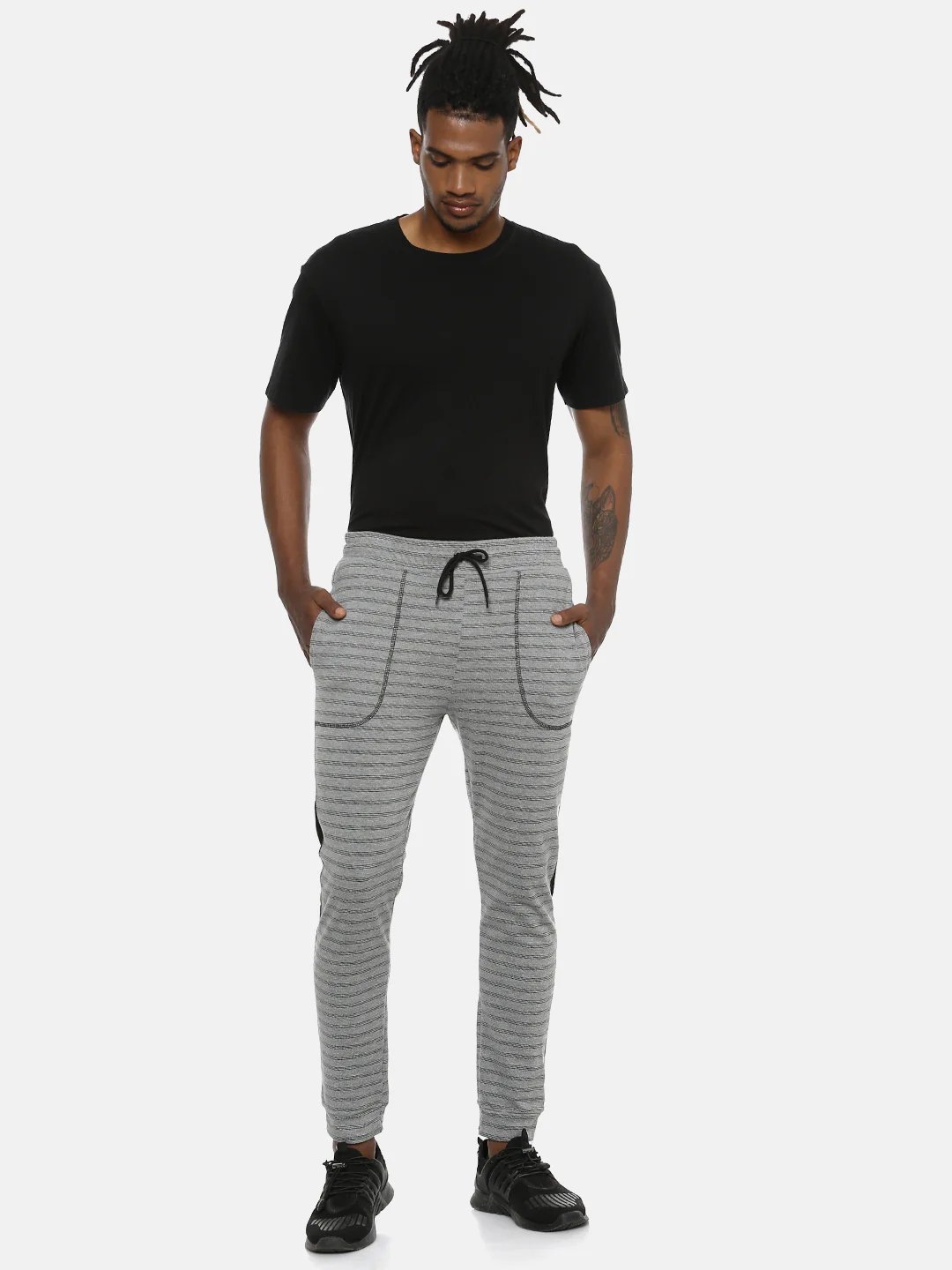 Stylish Striped Joggers - Image 5