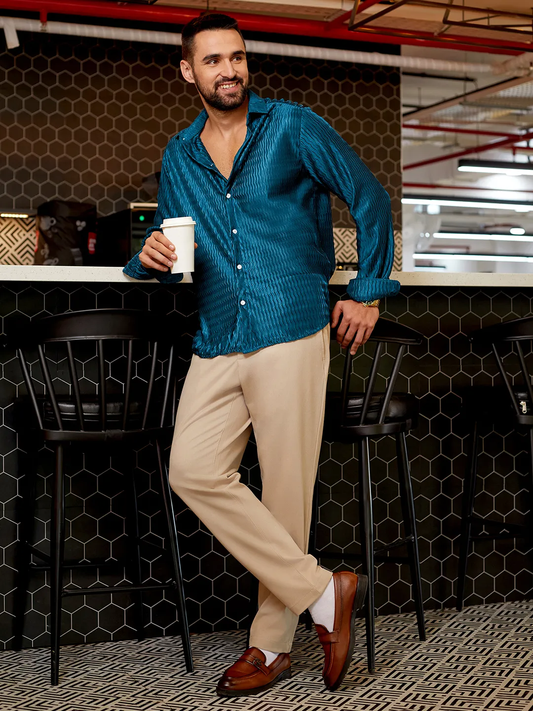 Curly-Creased Shirt - Image 3