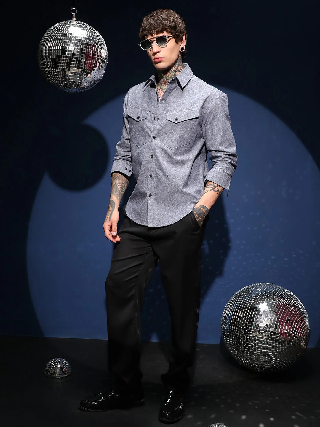 Flap-Pocket Relaxed Shirt - Image 6