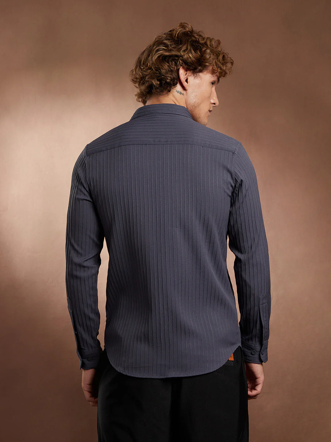Pinstripe-Tactile Shirt - Image 4