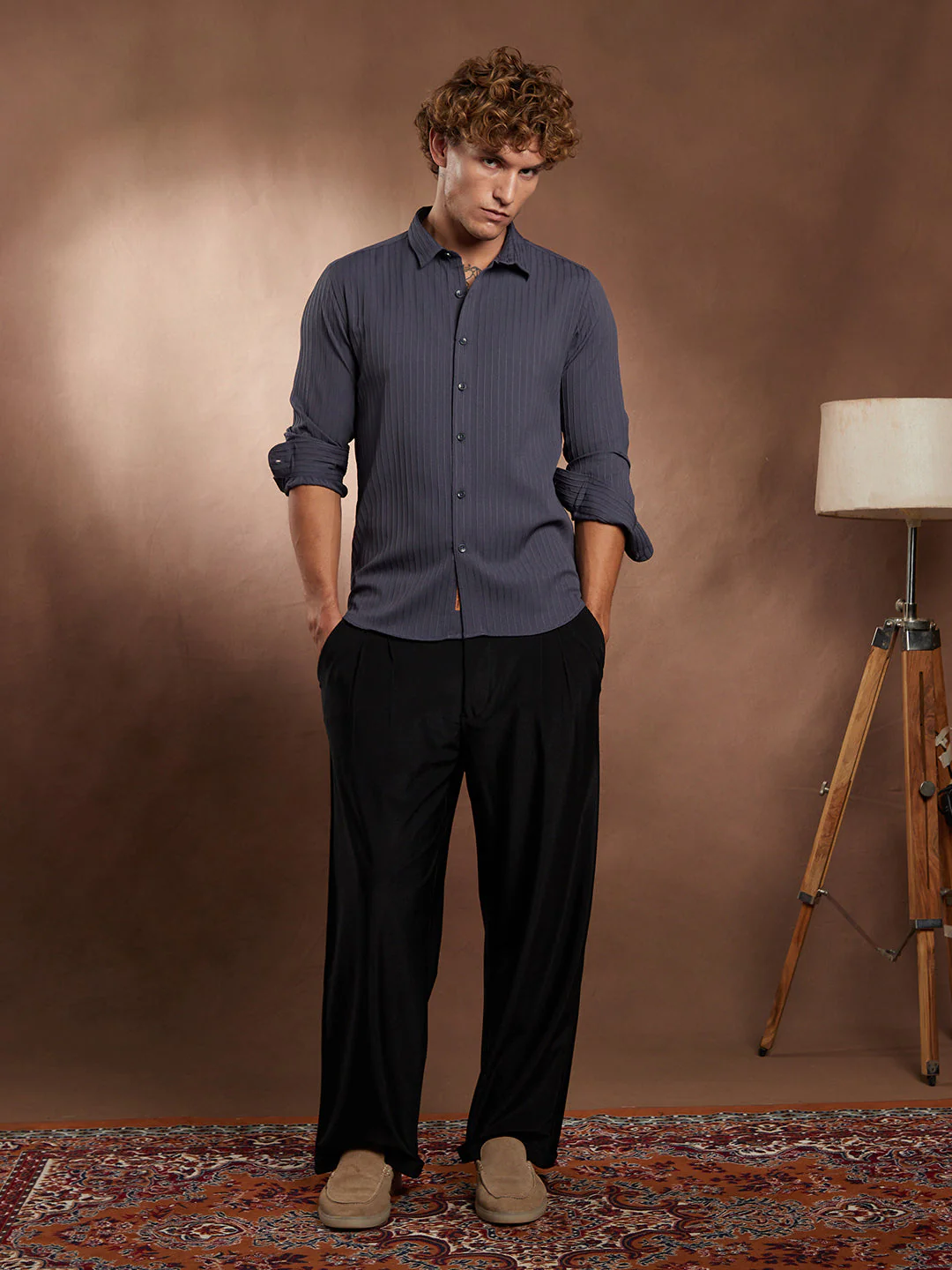 Pinstripe-Tactile Shirt - Image 5