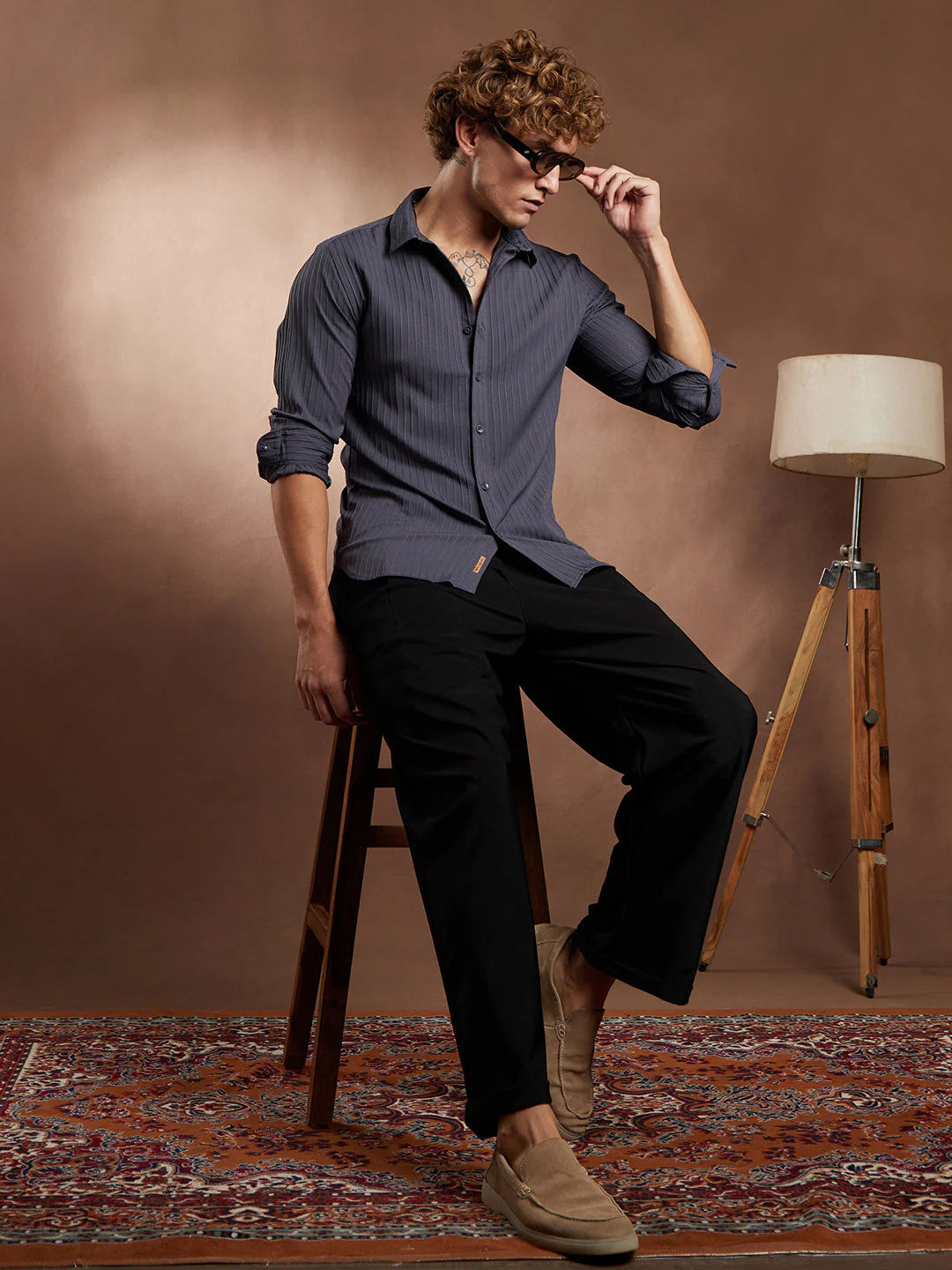 Pinstripe-Tactile Shirt - Image 6