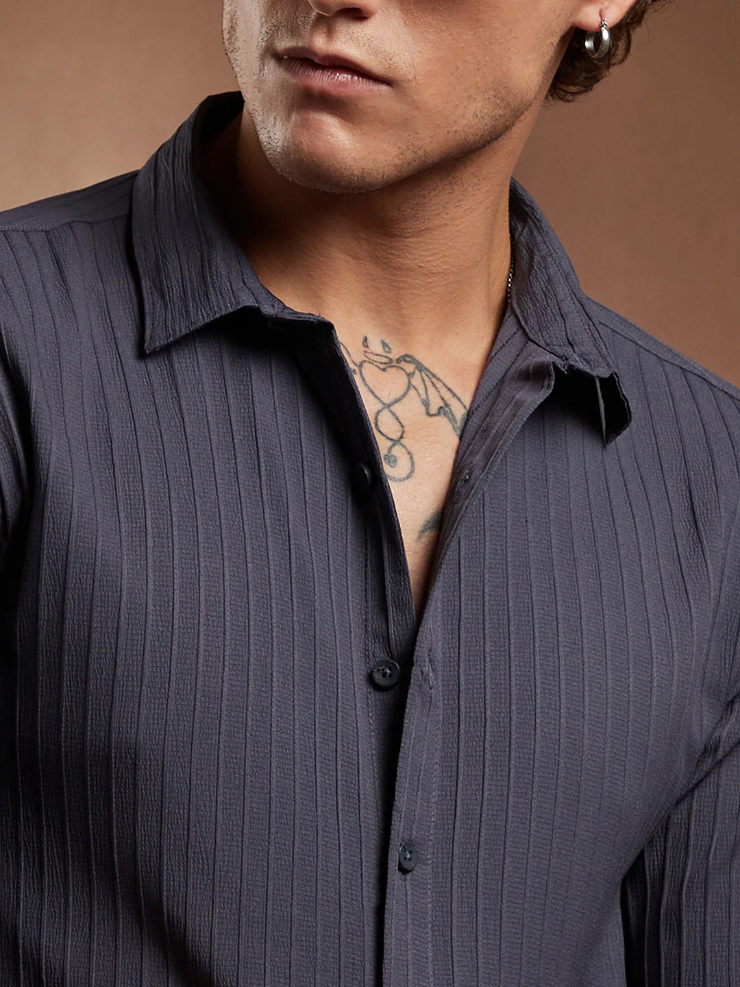 Pinstripe-Tactile Shirt - Image 7