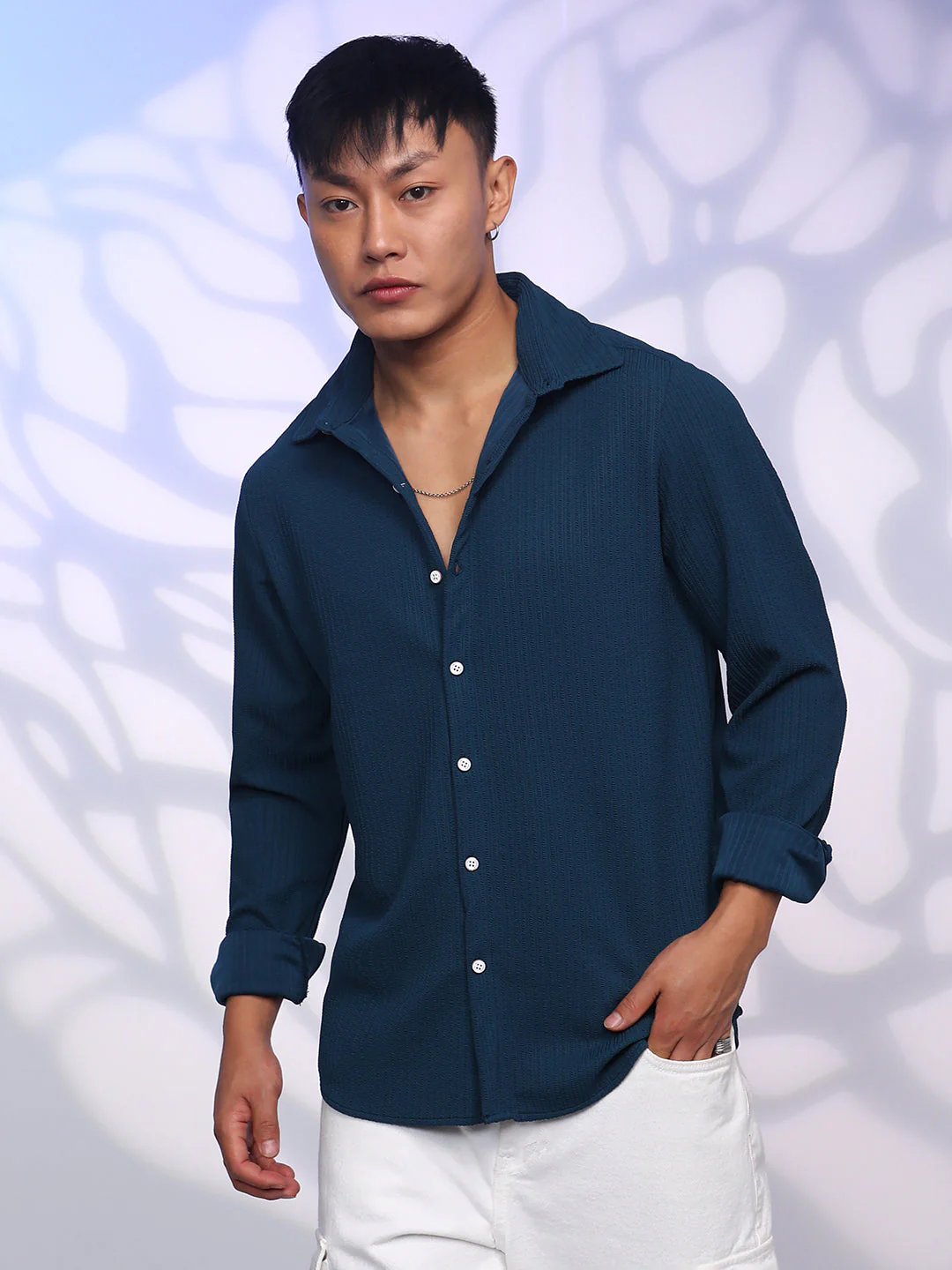 Stripe-Creased Shirt - Image 2
