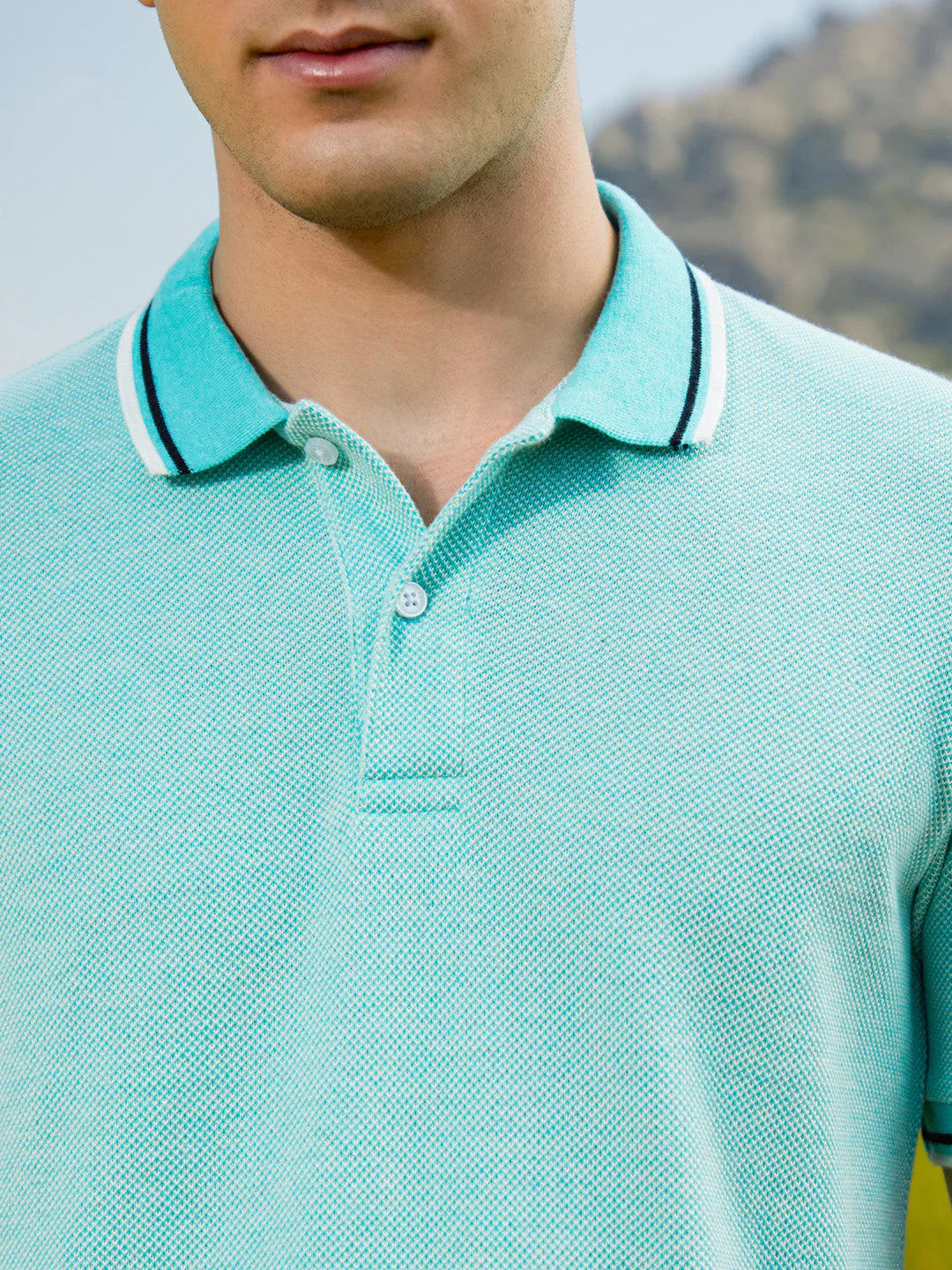 Multitrack Knit Polo T-Shirt - Image 7