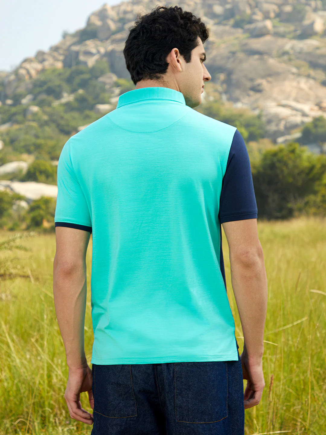 Panel-Block Polo Shirt - Image 4