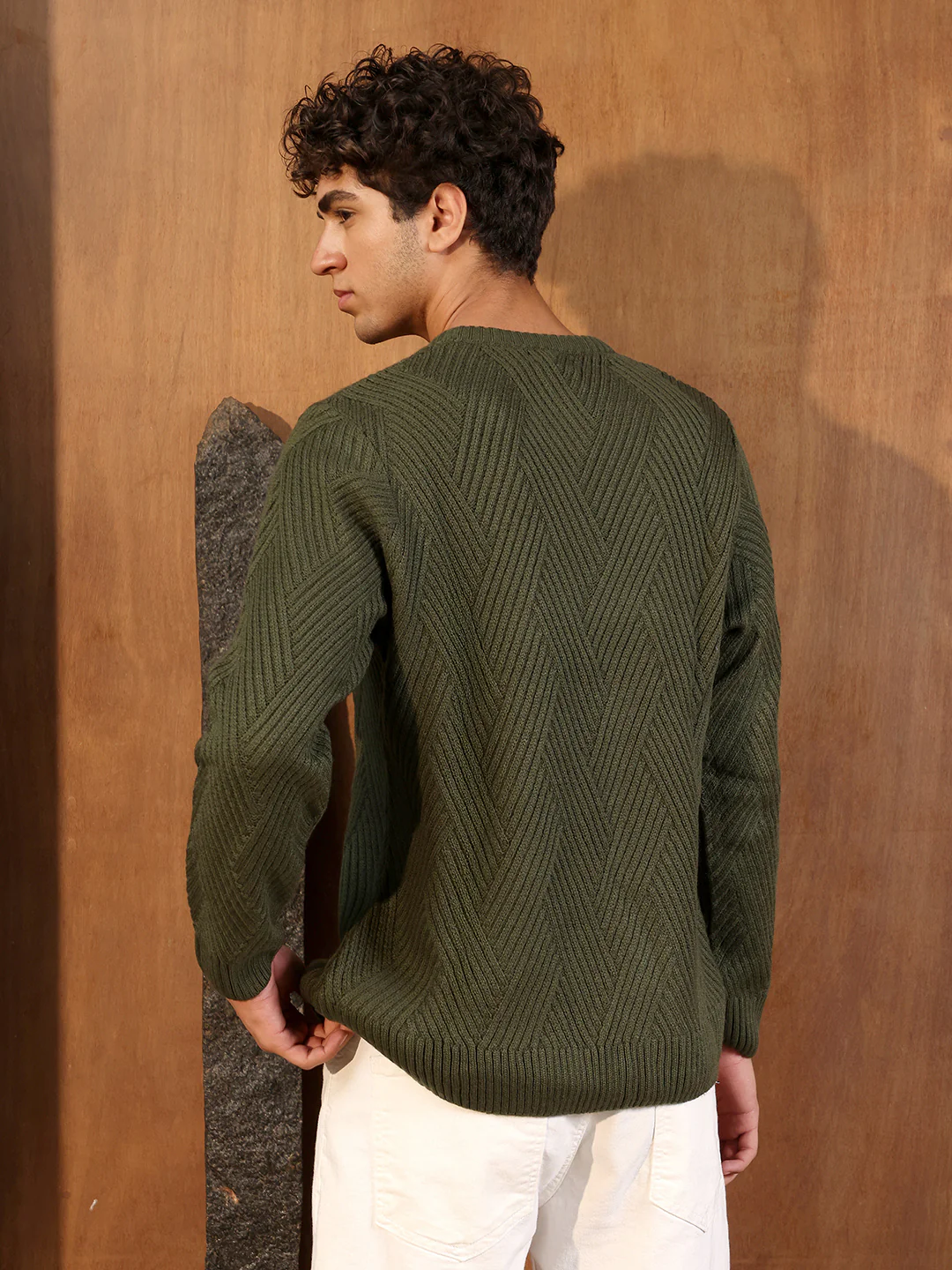 Basket-Knit Pullover Sweater - Image 18
