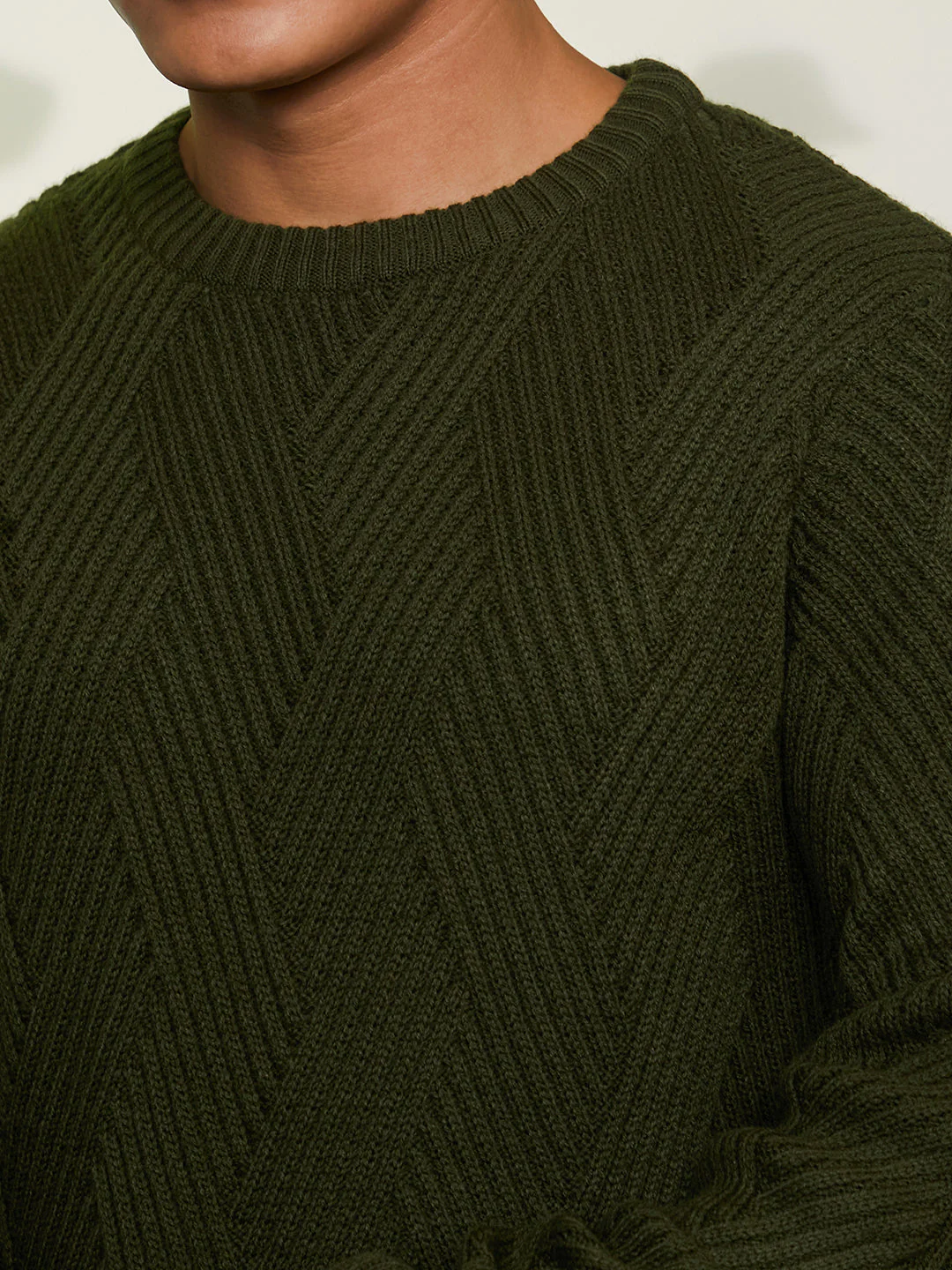 Basket-Knit Pullover Sweater - Image 7