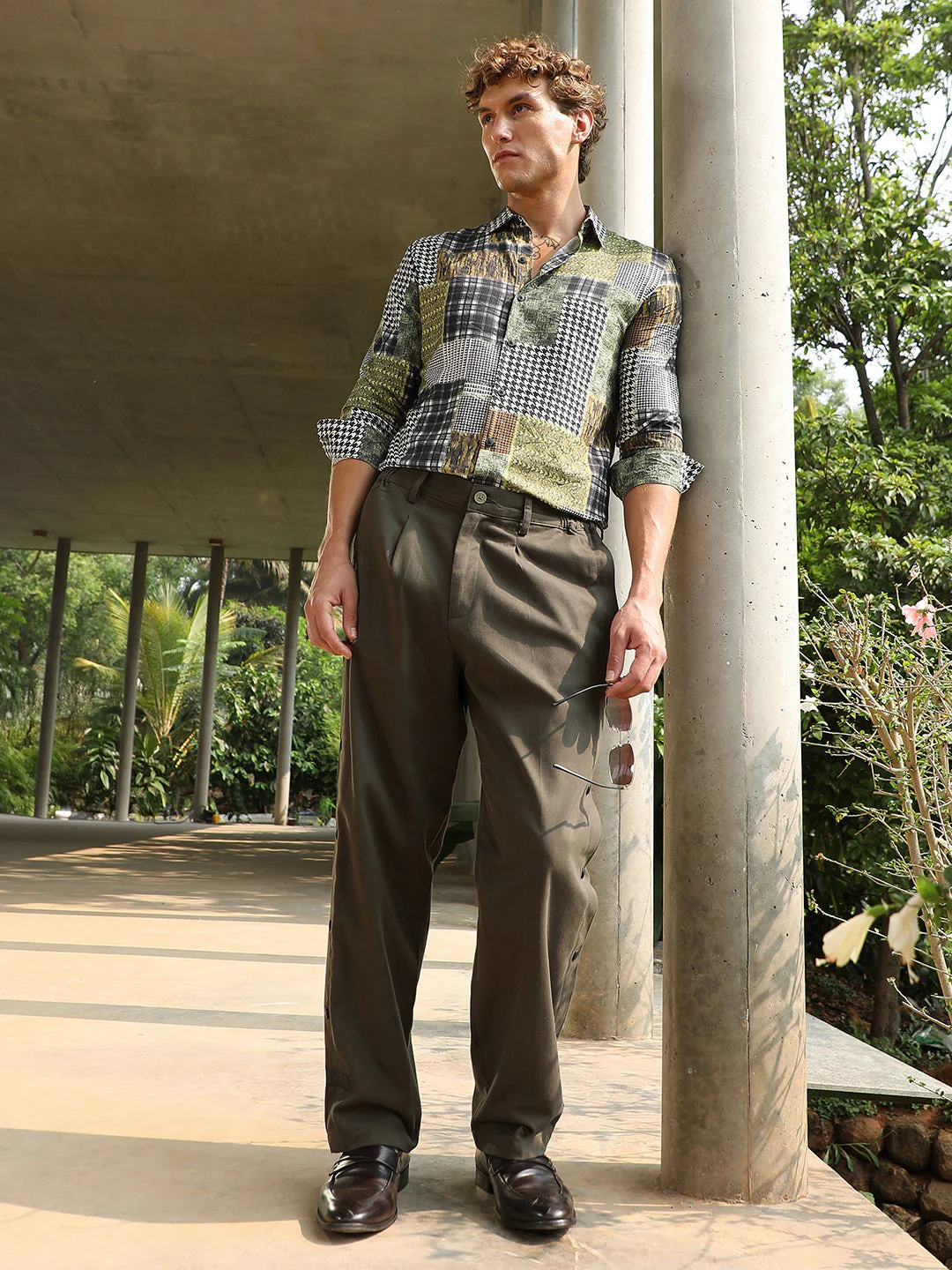 Side-Snap Straight Trousers - Image 6