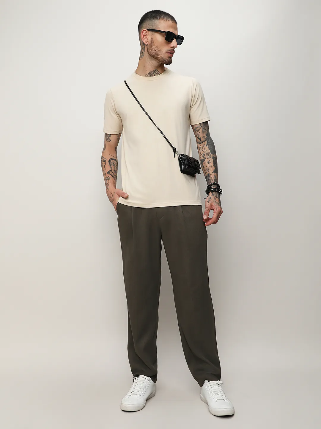 Lightweight - Solid Tailored Trousers - Image 6