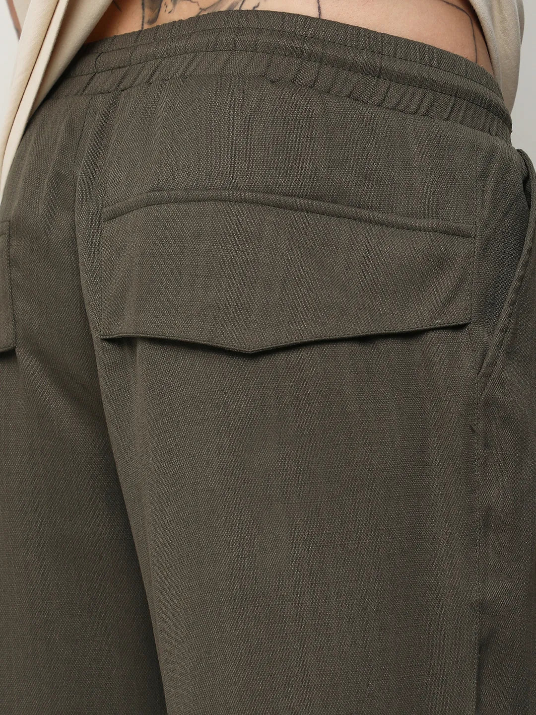 Lightweight - Solid Tailored Trousers - Image 7