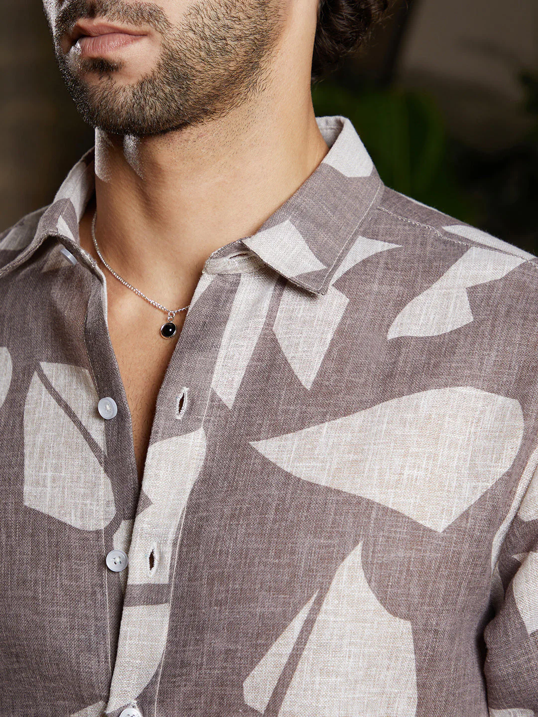 Abstract Heathered Shirt - Image 7