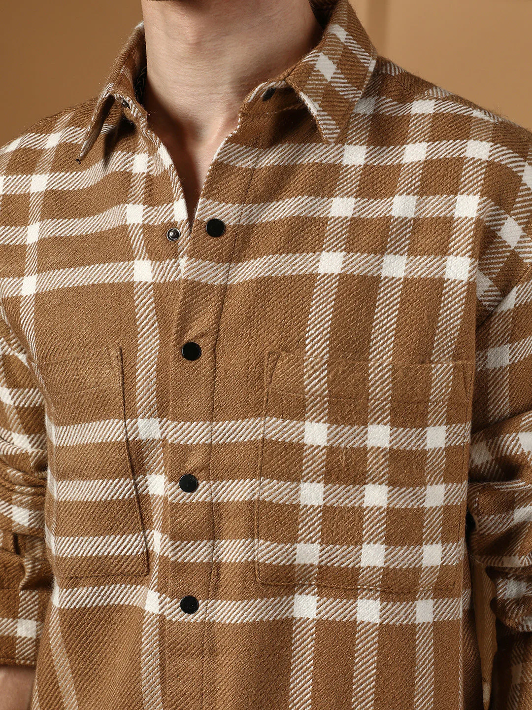 Checkered Utility Overshirt - Image 7