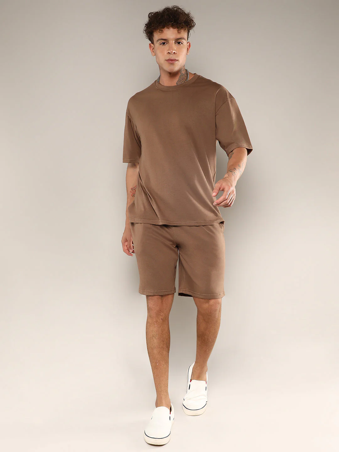 Solid Oversized Co-Ord Set - Image 2