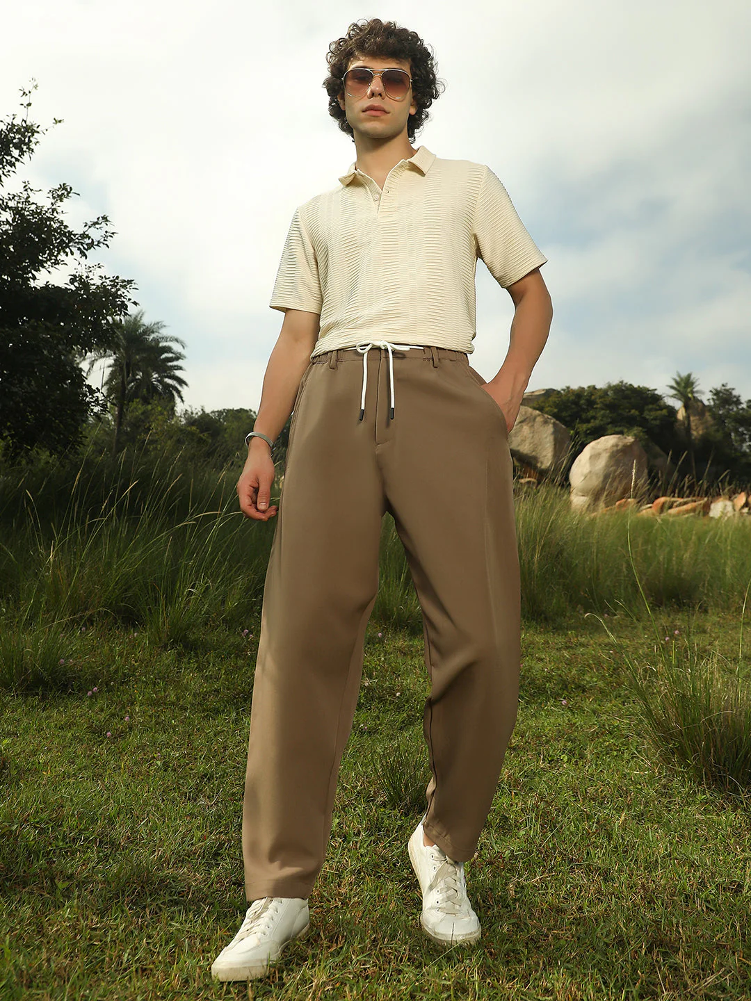 Tapered Tailored Trousers - Image 6