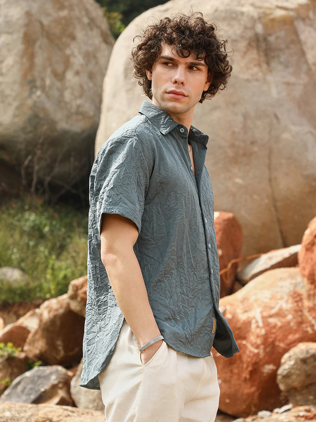 Crumple-Tactile Shirt - Image 3
