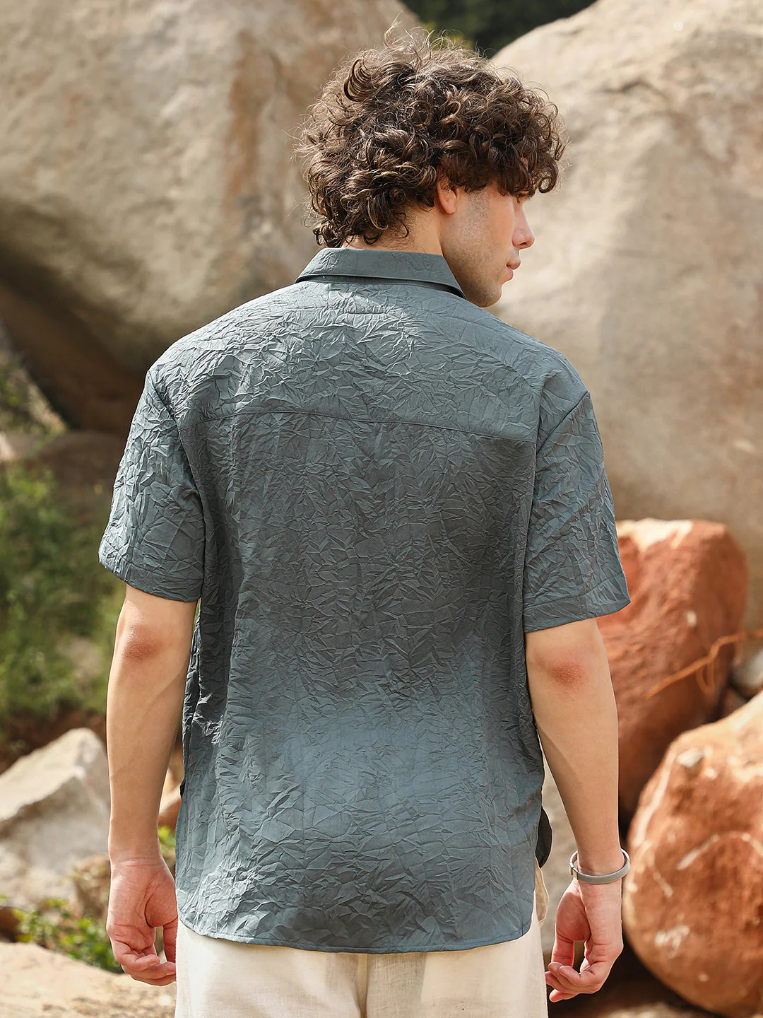 Crumple-Tactile Shirt - Image 4