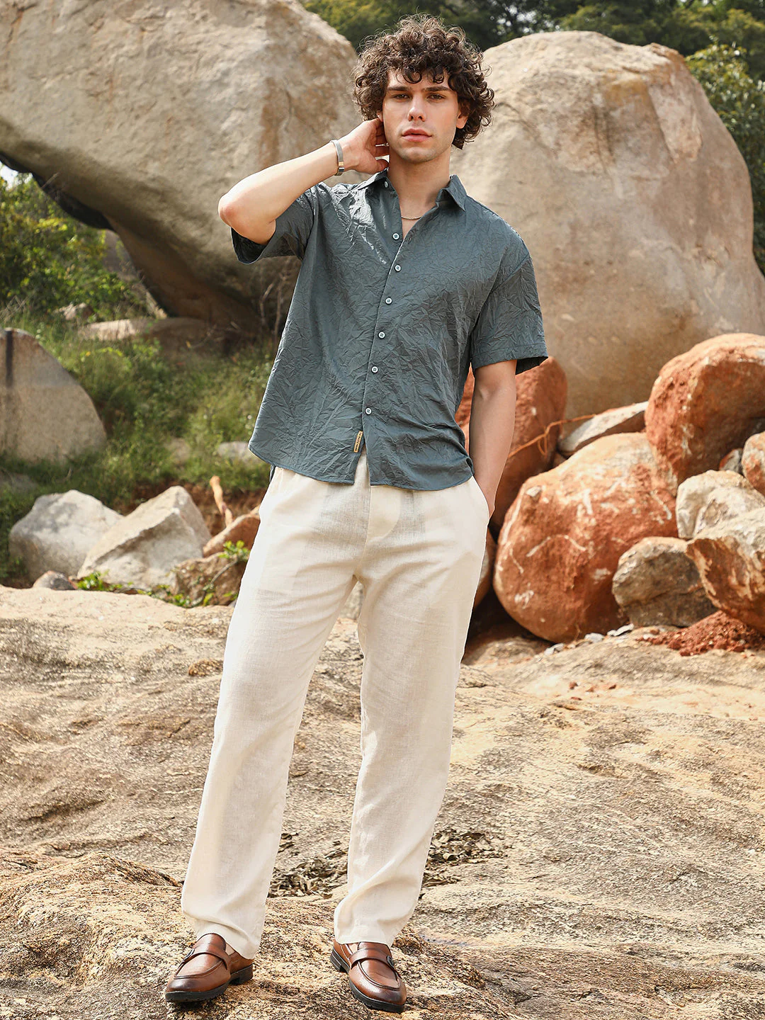 Crumple-Tactile Shirt - Image 5