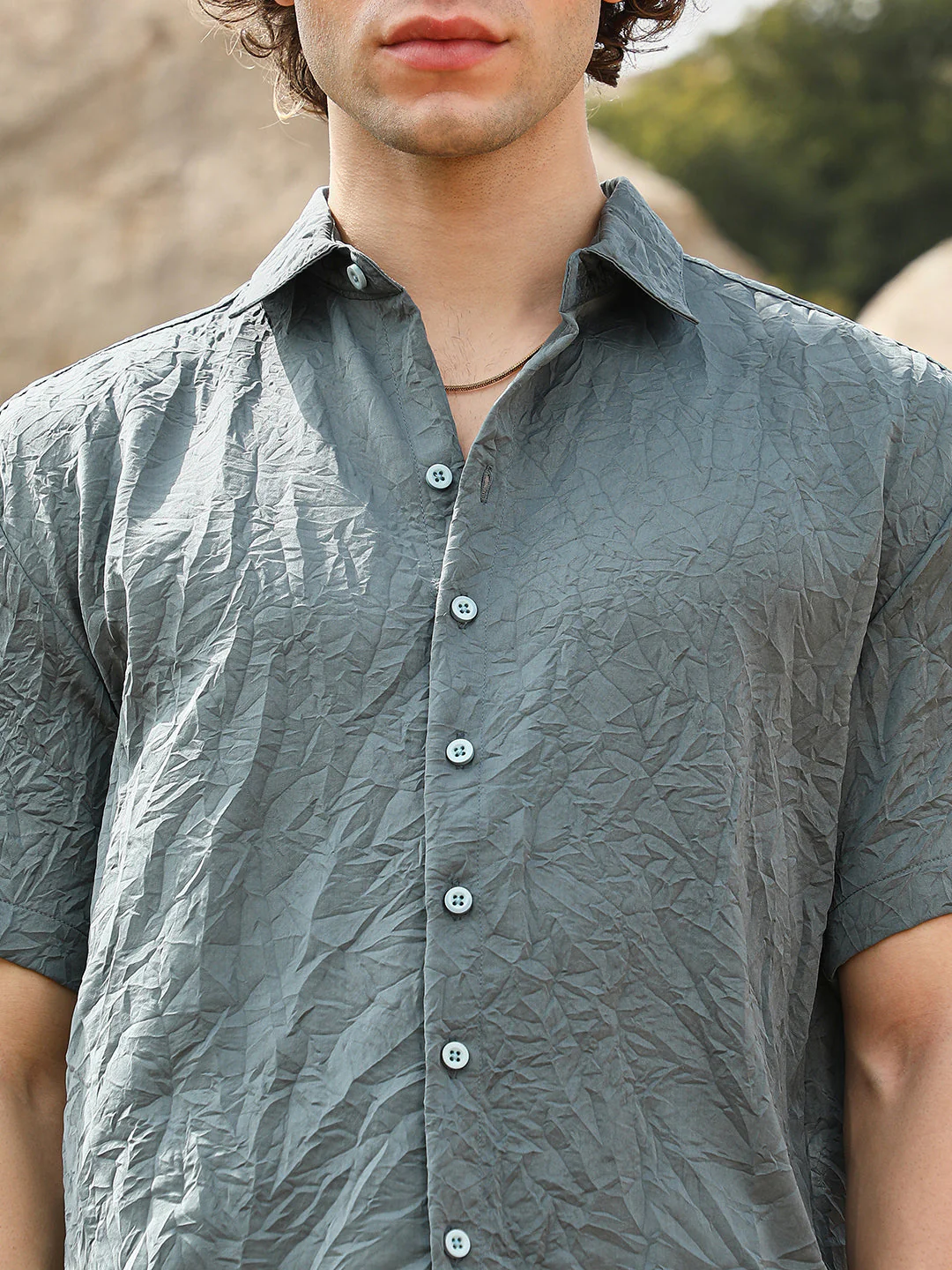 Crumple-Tactile Shirt - Image 7