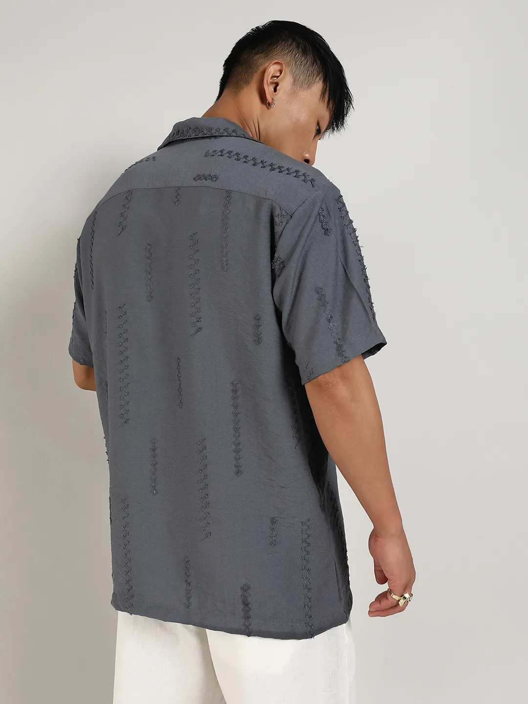 Embroidered Twist Shirt - Image 4