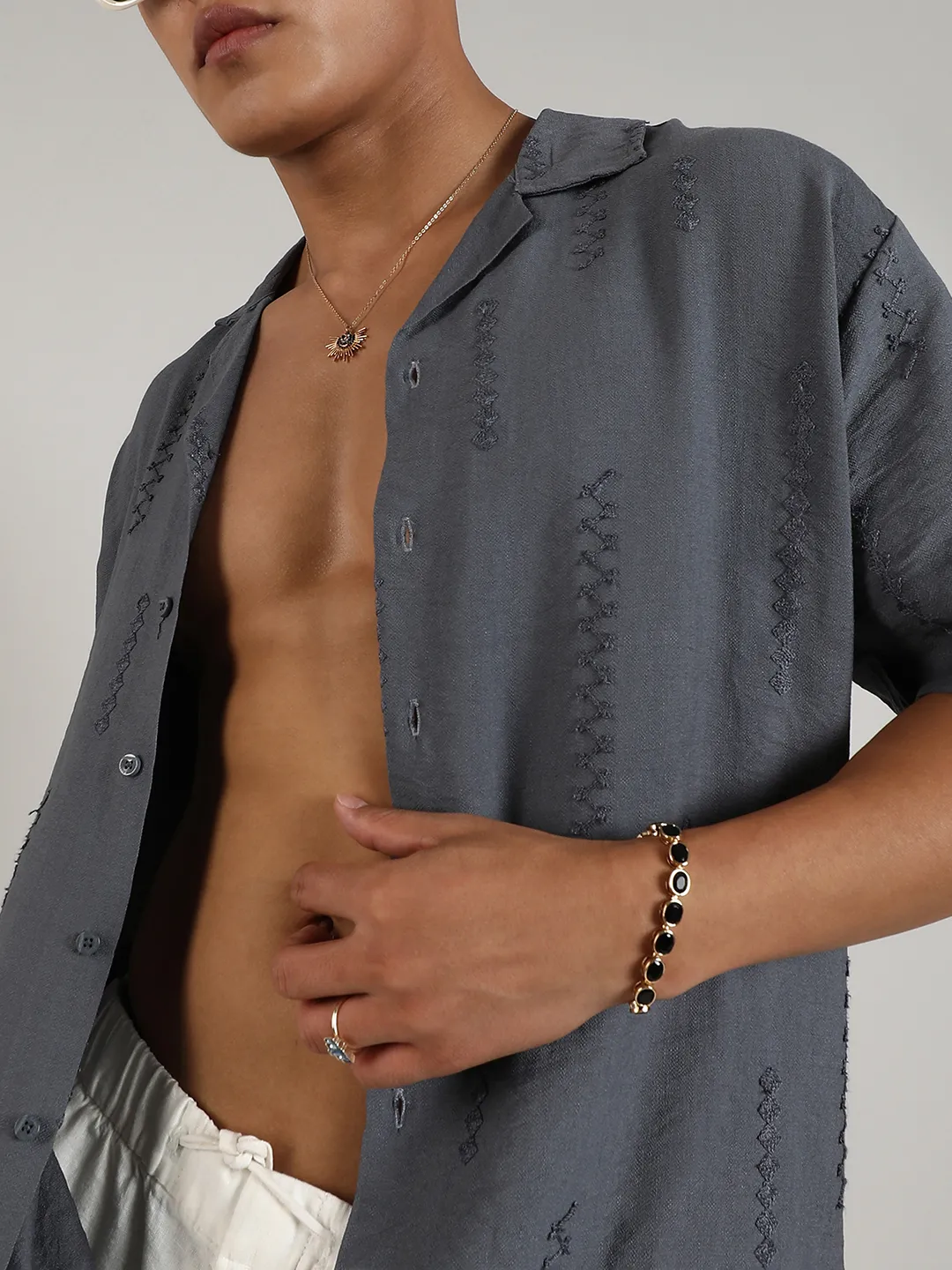 Embroidered Twist Shirt - Image 7