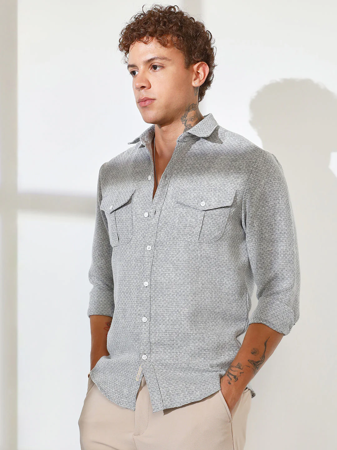 Basket-Weave Shirt - Image 3