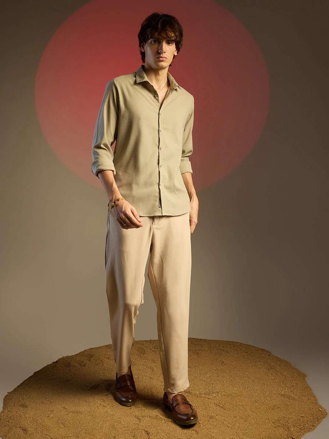 Solid Seersucker Shirt - Image 5