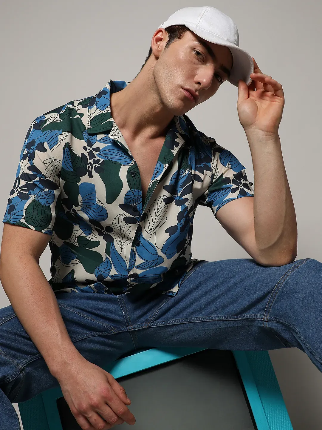 Floral Abstract Shirt - Image 3