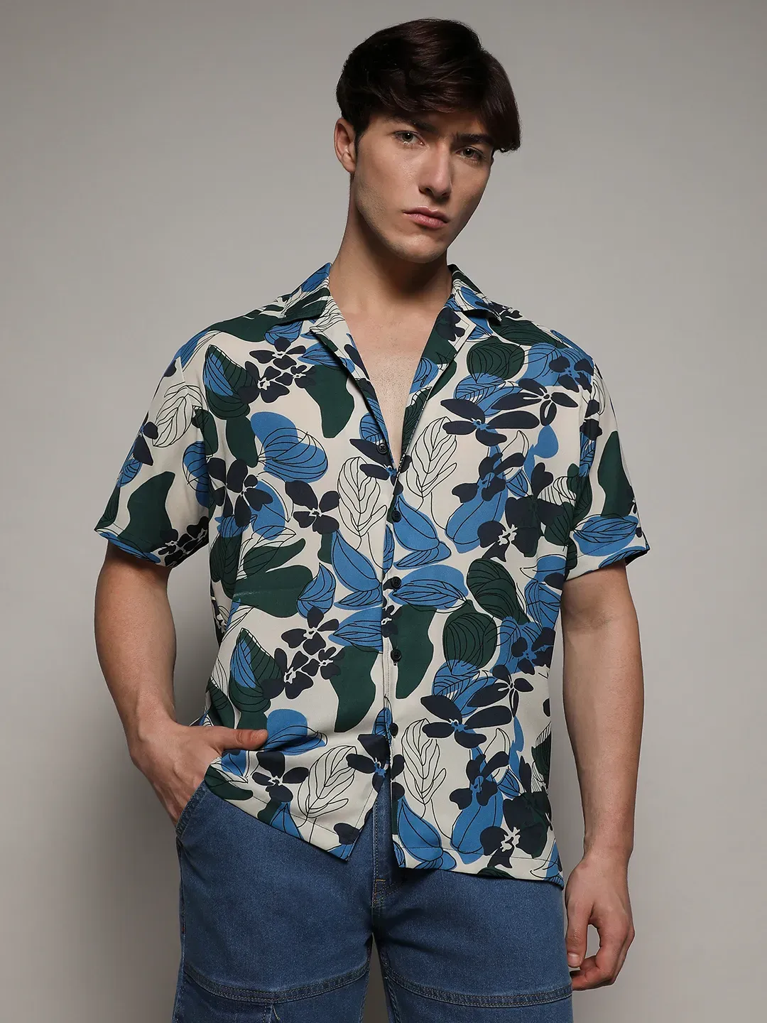 Floral Abstract Shirt - Image 4