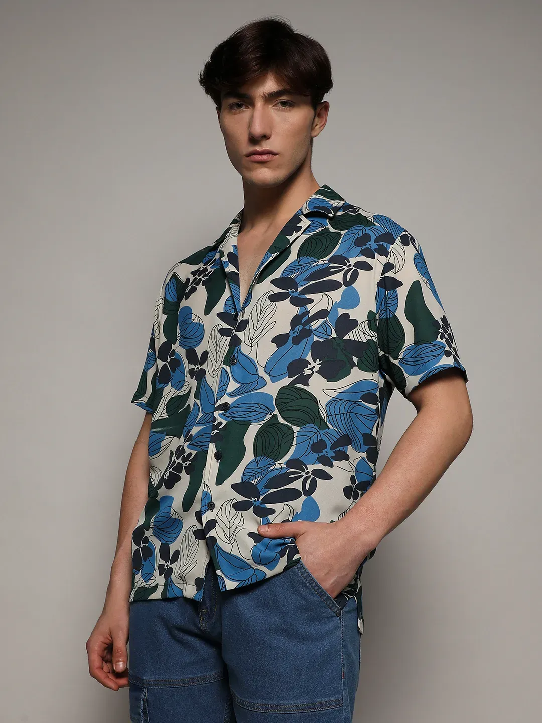 Floral Abstract Shirt - Image 5