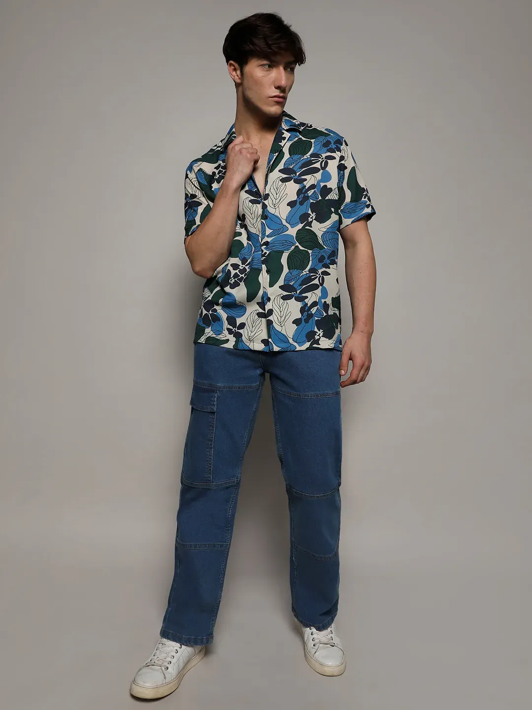 Floral Abstract Shirt - Image 7