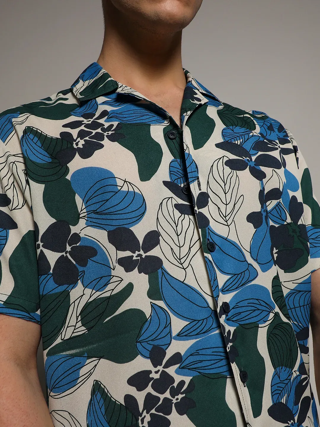 Floral Abstract Shirt - Image 9