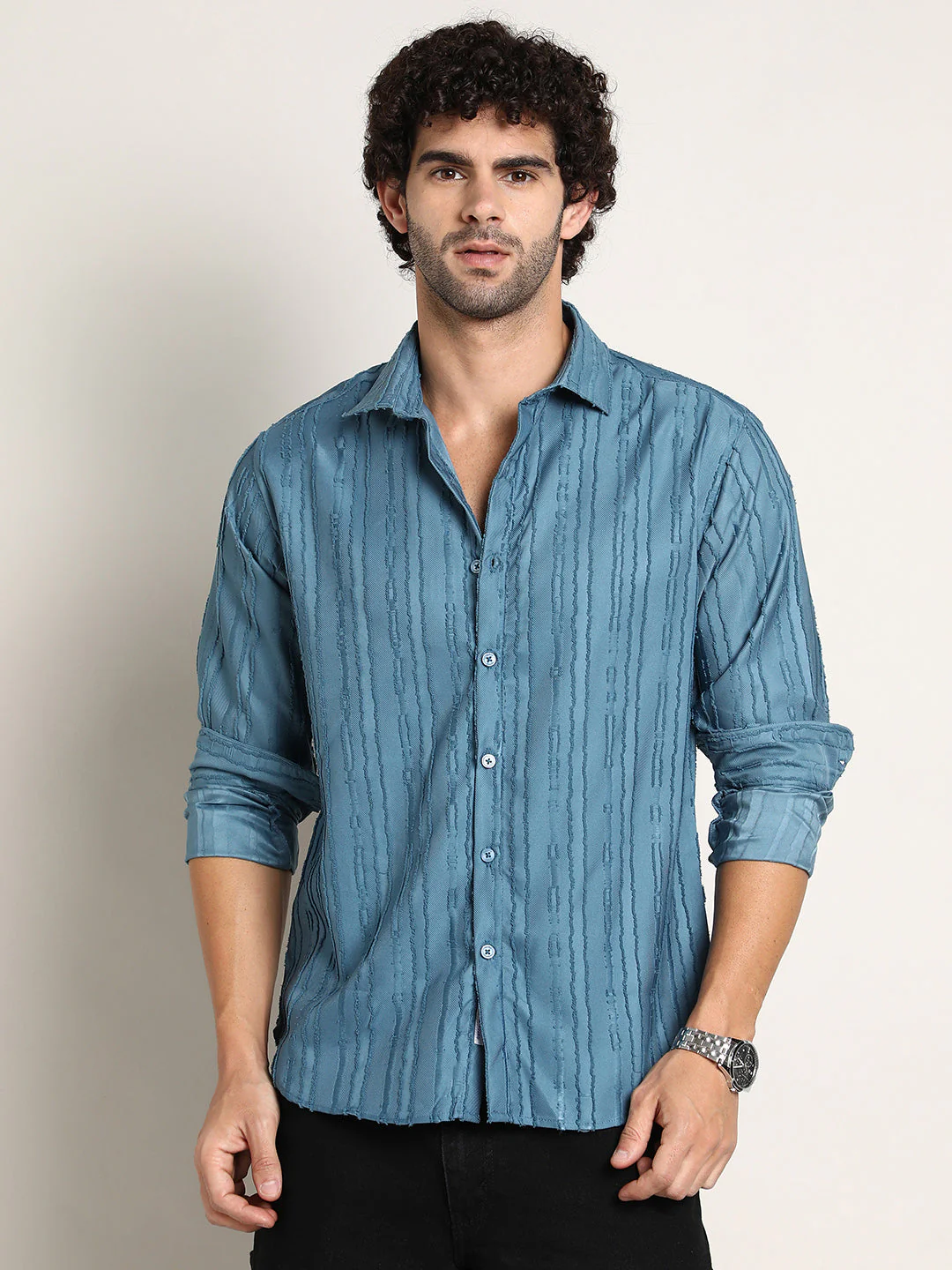 Ripple-Edge Shirt - Image 2