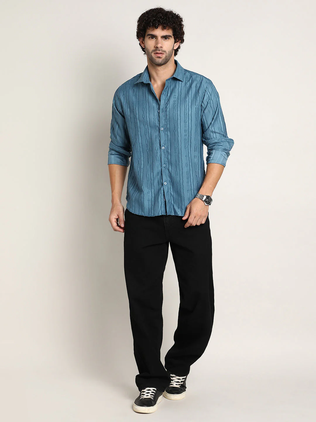 Ripple-Edge Shirt - Image 5