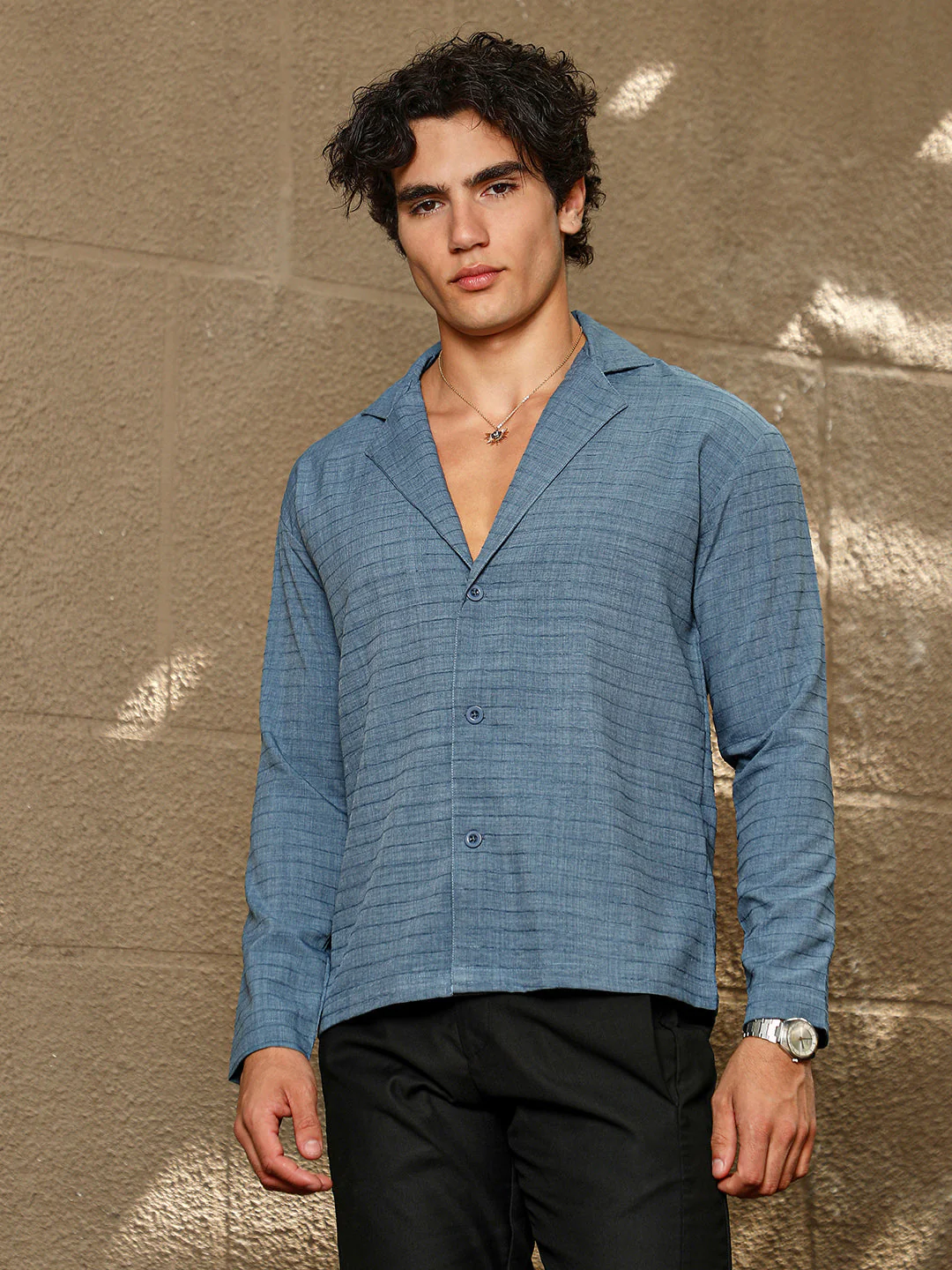 Striped Cuban Shirt - Image 2
