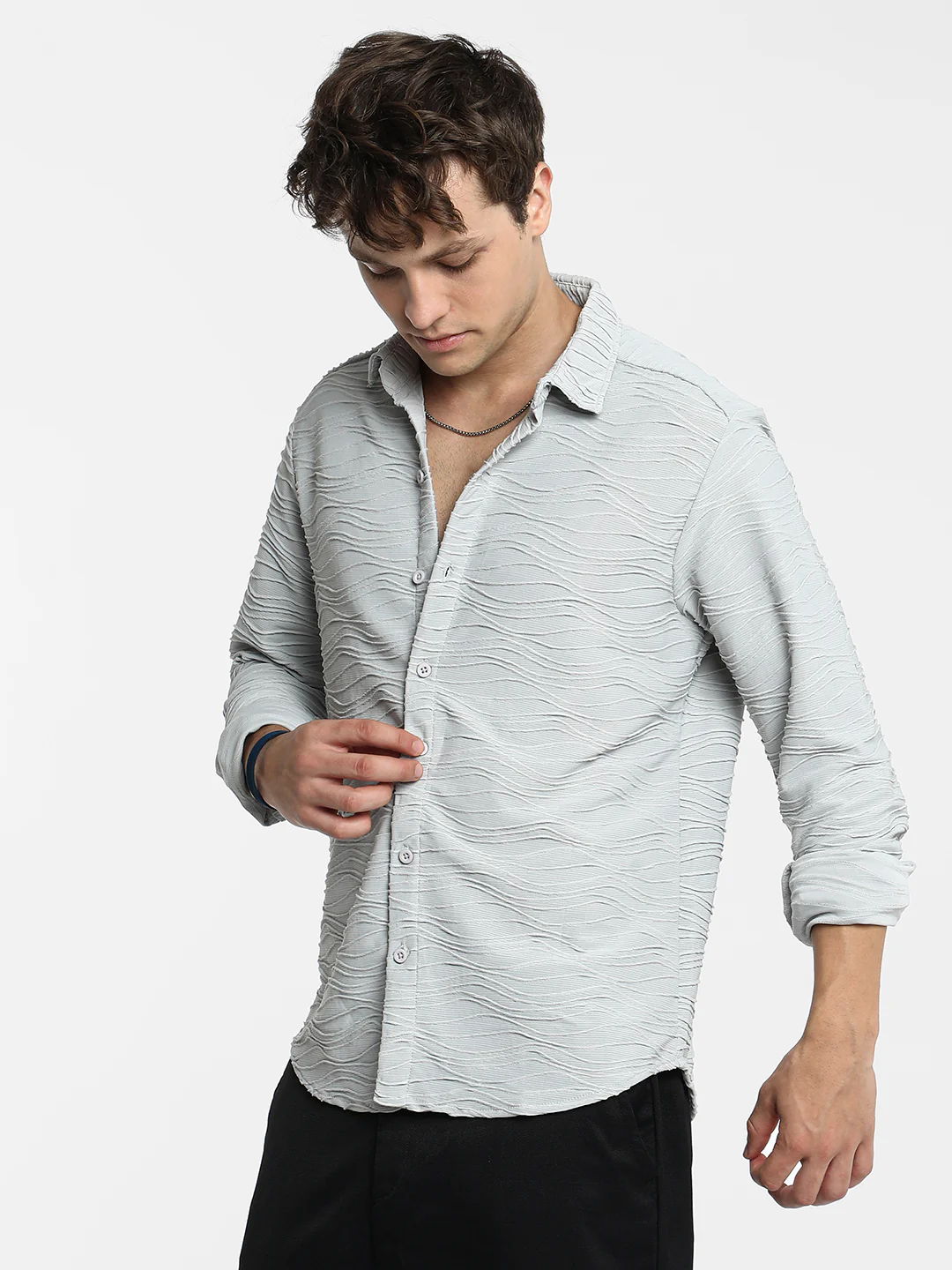 Self-Design Wave Shirt - Image 11