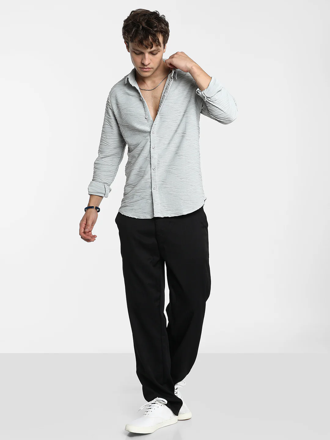 Self-Design Wave Shirt - Image 13