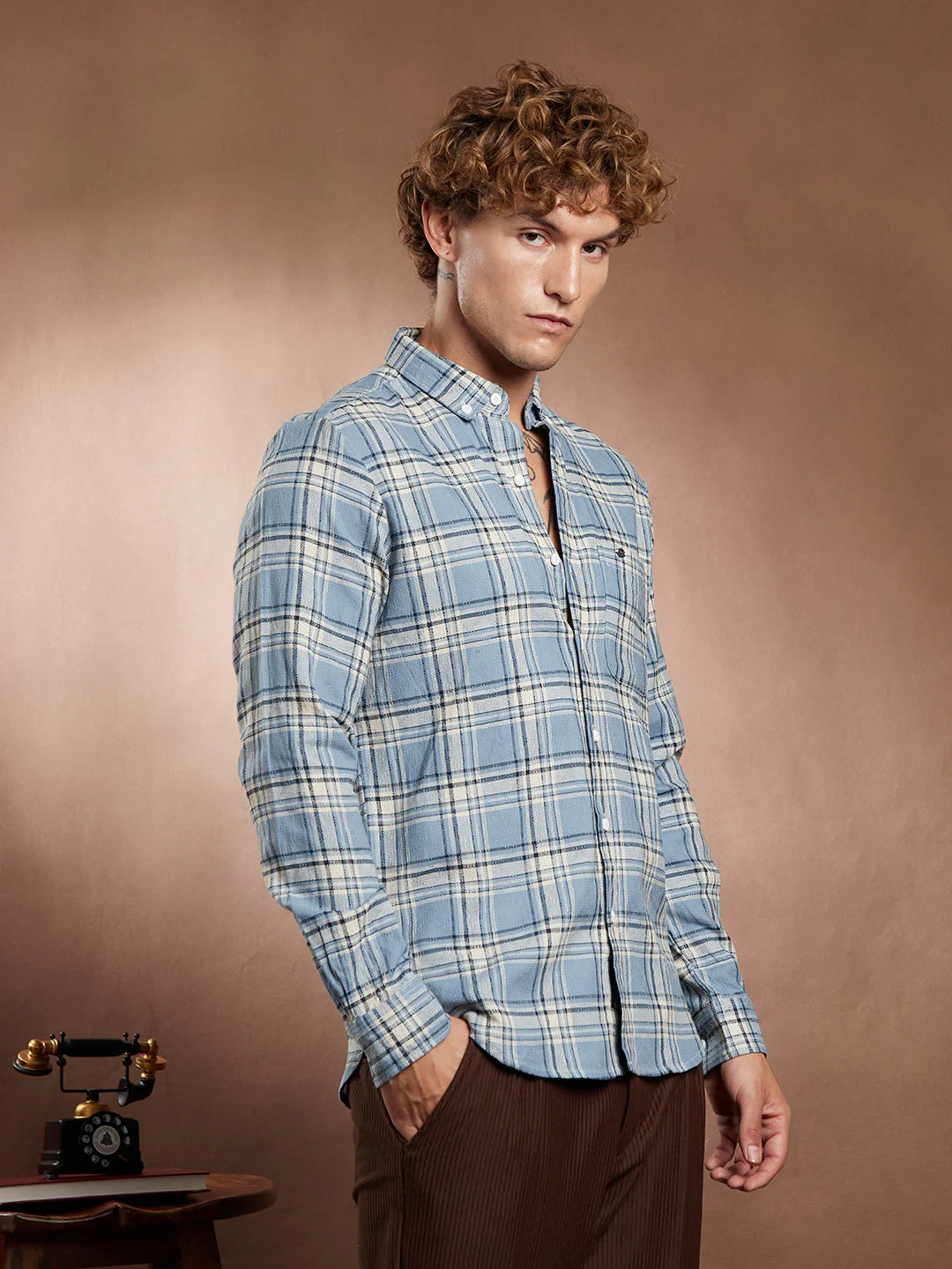 Shadow-Graph Regular Shirt - Image 3