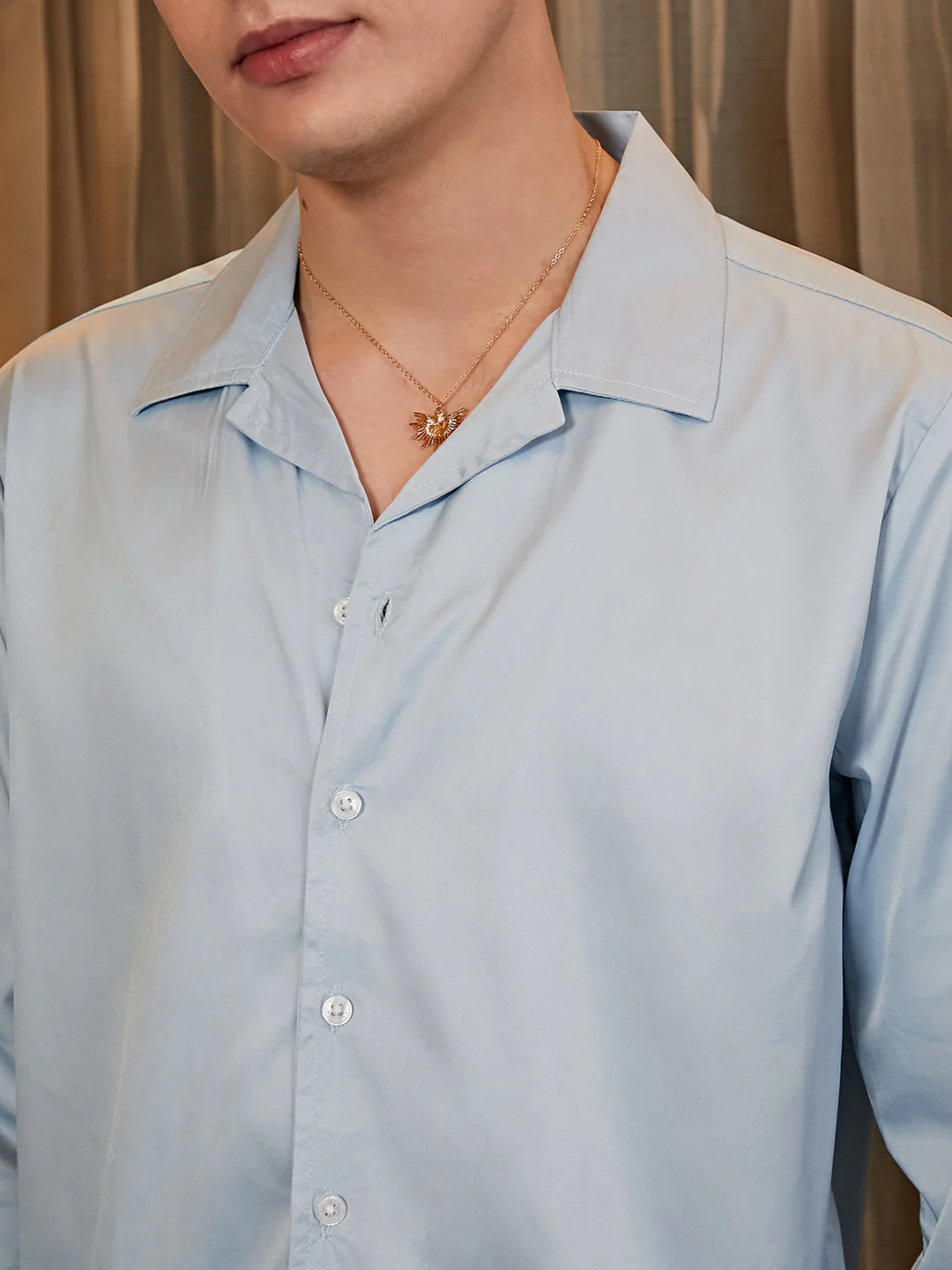Solid Cuban Shirt - Image 7