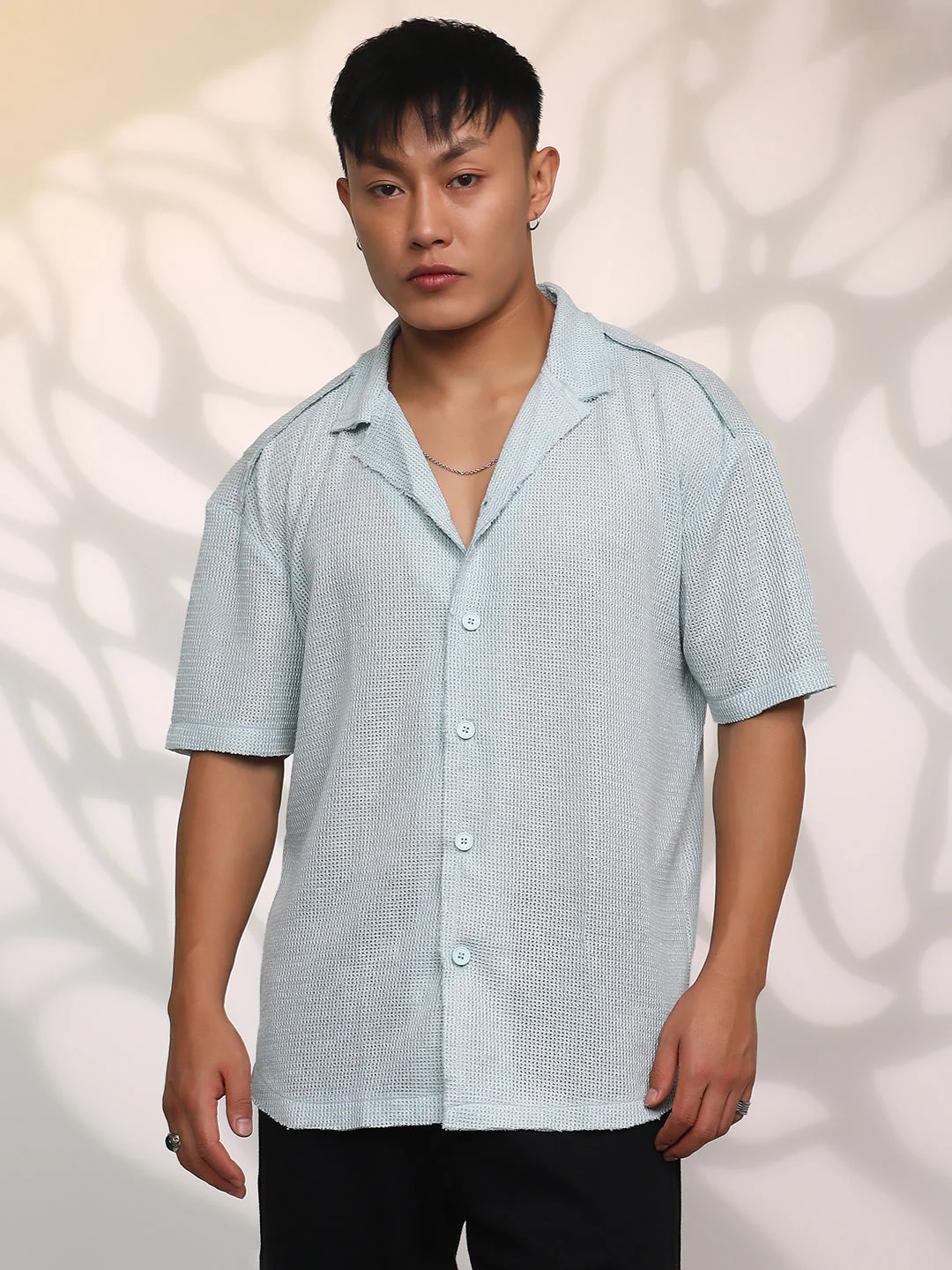 Unhemmed Oversized Shirt - Image 2