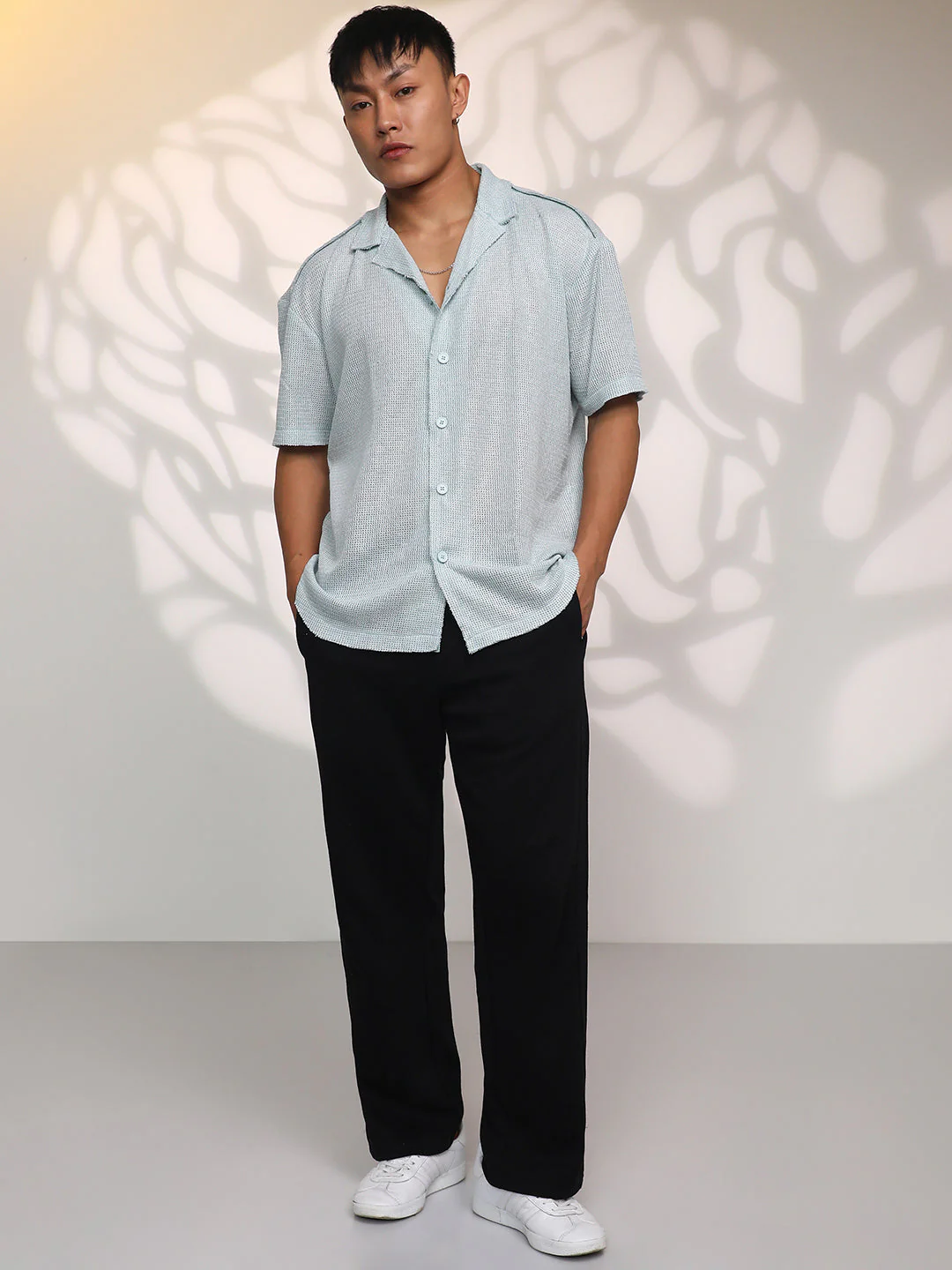 Unhemmed Oversized Shirt - Image 5