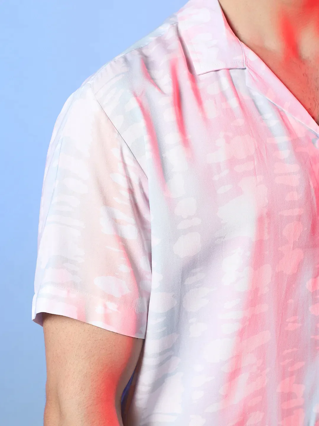 Pastel Vertical Ombre Shirt - Image 5