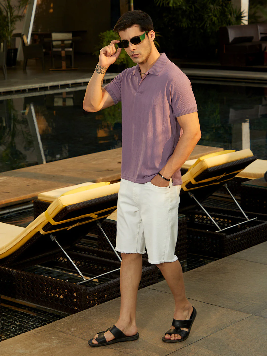 Spirit Weave Polo T-Shirt - Image 6