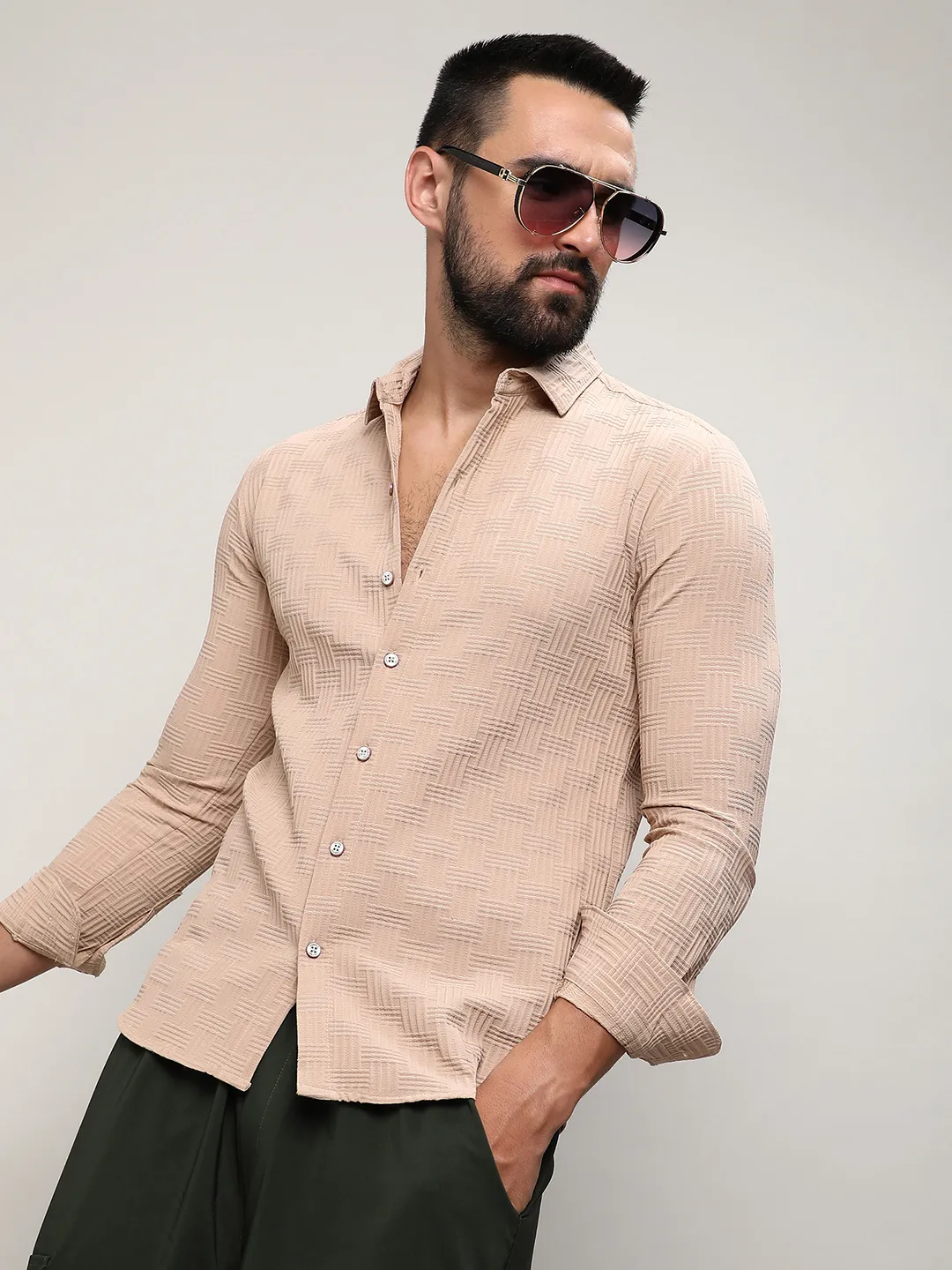 Self-Design Intertwine Shirt - Image 4