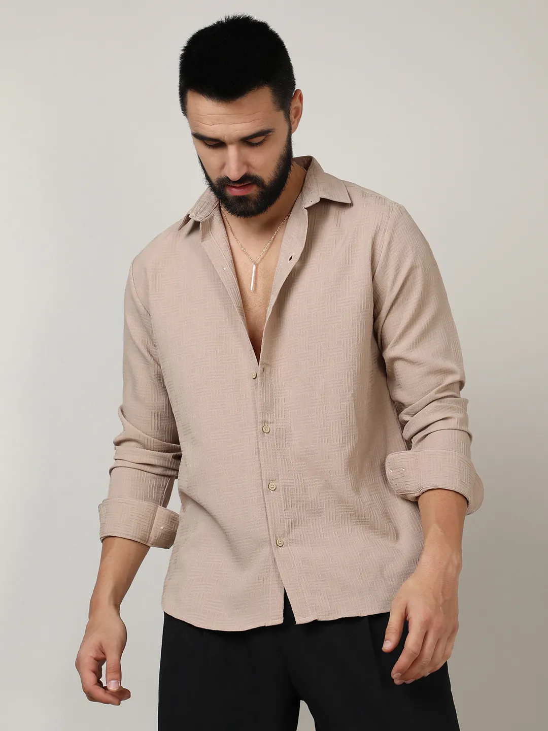 Self-Design Intertwine Shirt - Image 2