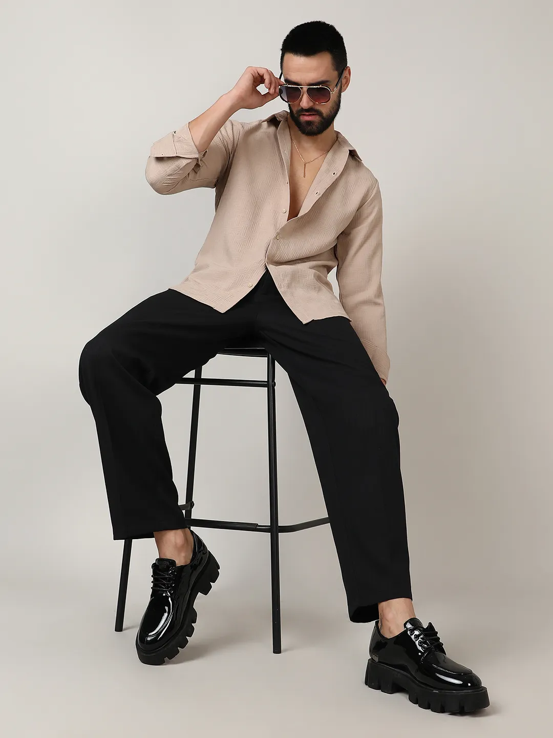 Self-Design Intertwine Shirt - Image 6