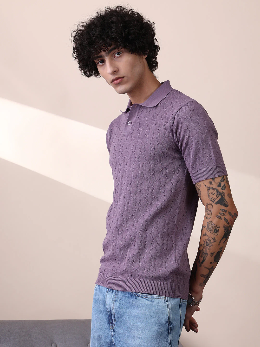 Sonic-Tactile Polo T-Shirt - Image 3