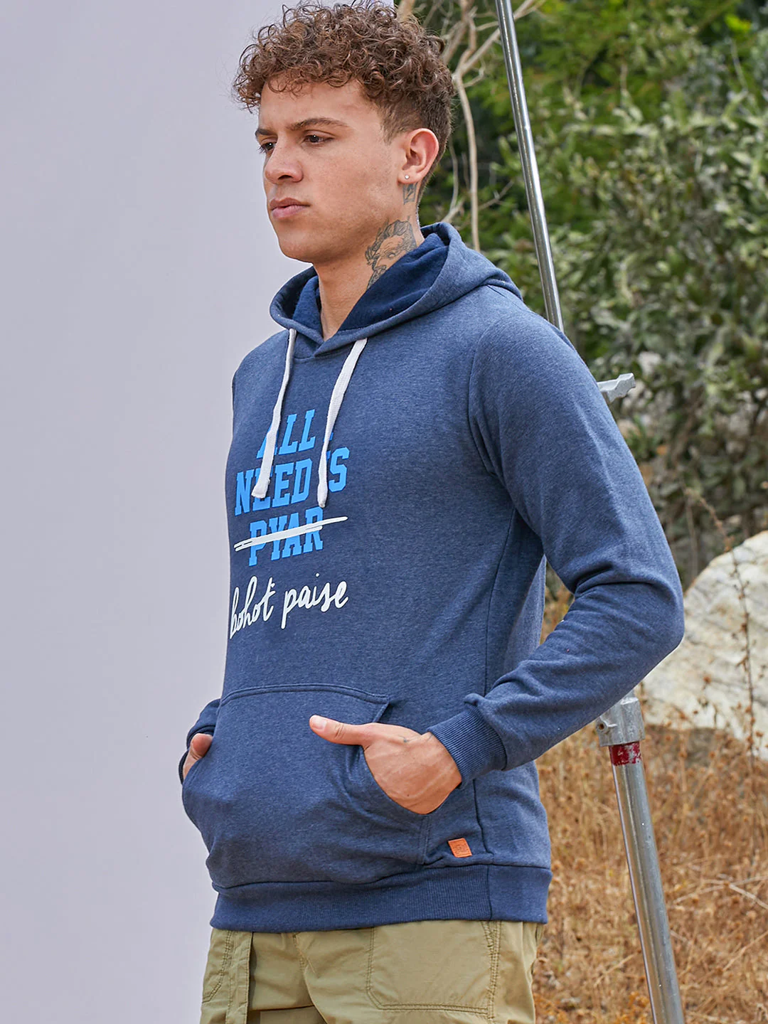 All I Need Hoodie With Kangaroo Pocket - Image 3
